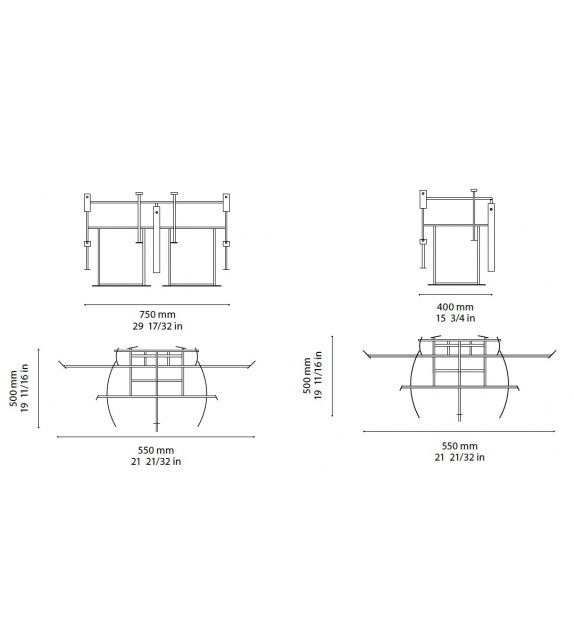 Startrek S Ombre Portée Pendant Lamp