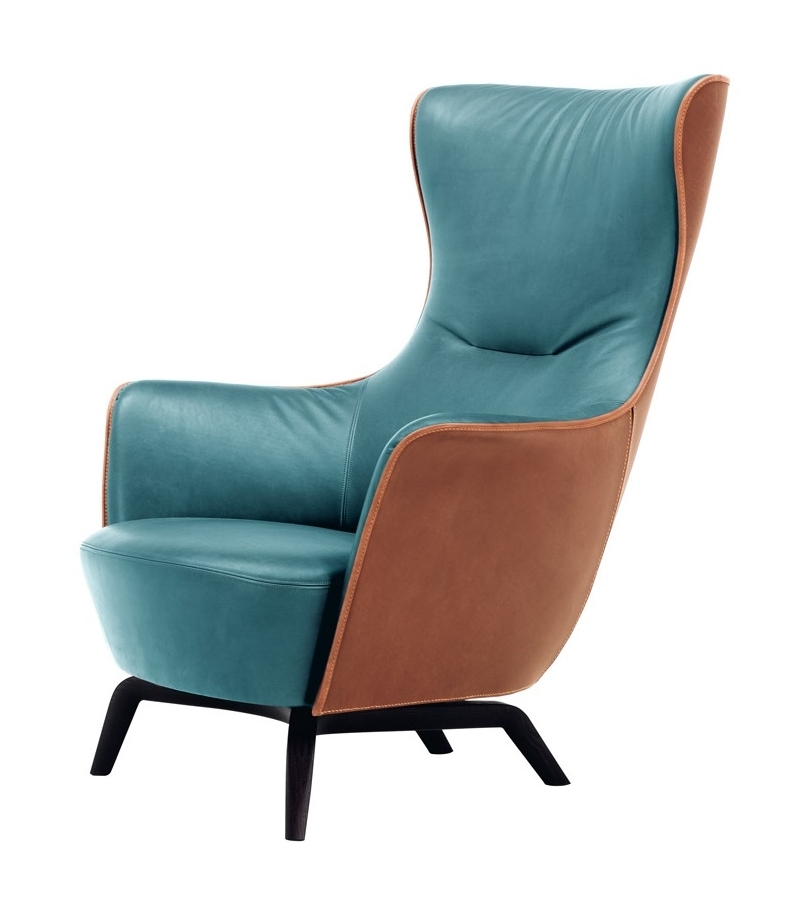 Mamy Blue Fauteuil Pivotant Poltrona Frau