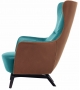 Mamy Blue Swivel Armchair Poltrona Frau