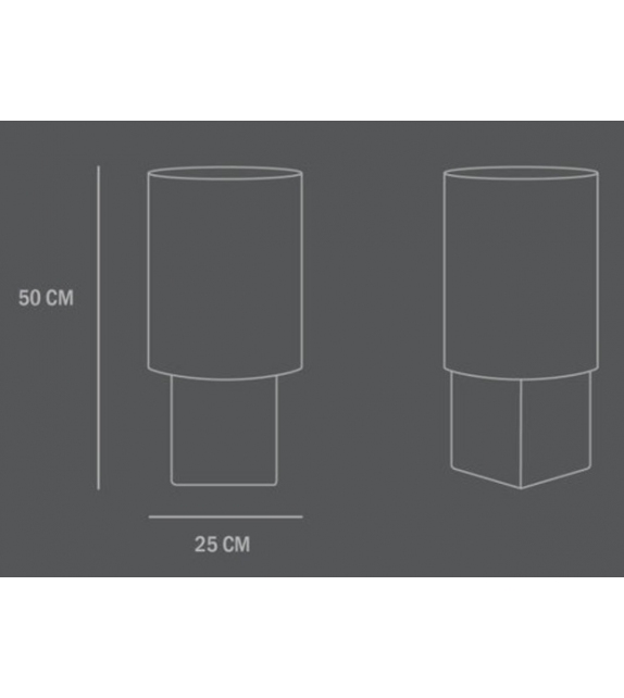 Column Marble 101 Copenhagen Table Basse