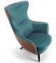 Mamy Blue Swivel Armchair Poltrona Frau