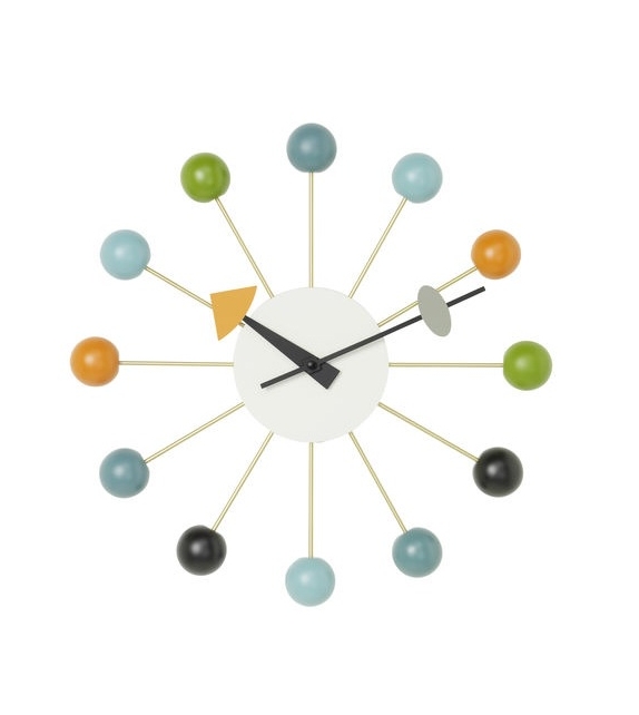 Versandfertig - Ball Clock Vitra Uhr