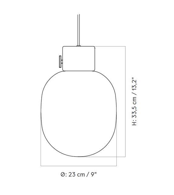 JWDA Pendant Menu Lámpara de Suspensión