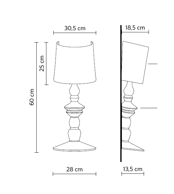 Alì E Babà Karman Table Lamp