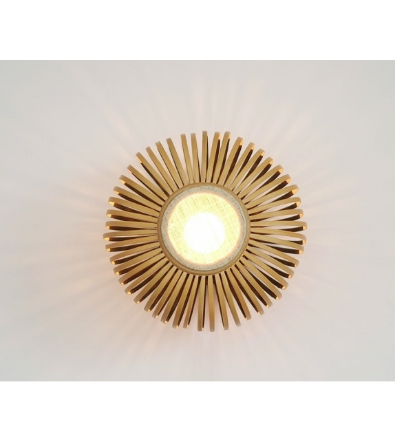 Bamboo Forestier Wall/Ceiling Lamp