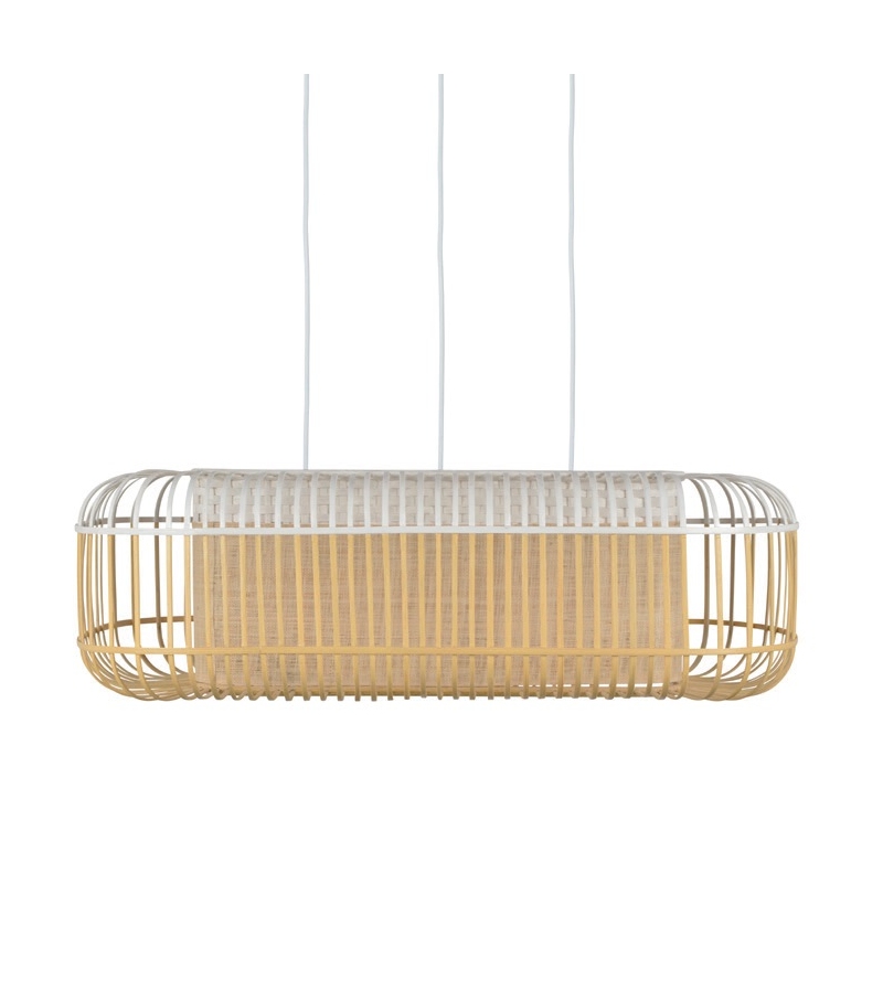 Bamboo Oval Forestier Lampada a Sospensione