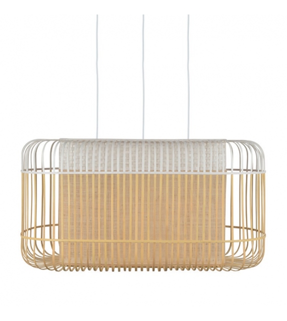 Bamboo Oval Forestier Pendant Lamp