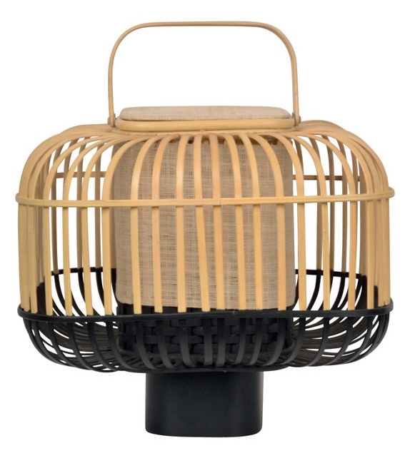 Bamboo Square Forestier Lampe de Table