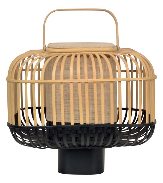 Bamboo Square Forestier Table Lamp
