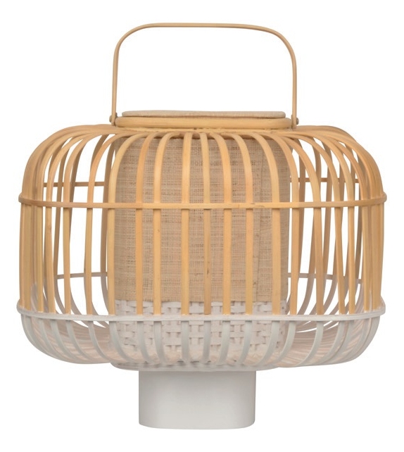 Bamboo Square Forestier Lampe de Table