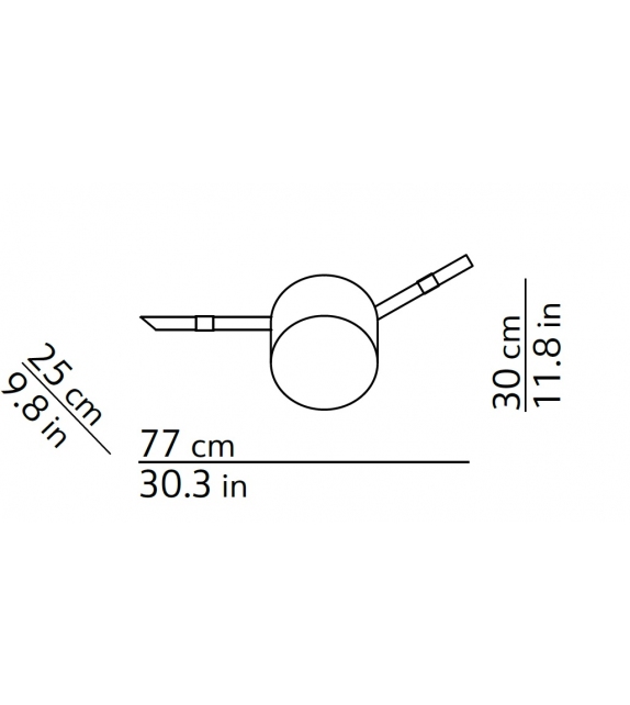 Floed Kundalini Lámpara de Pared/Techo