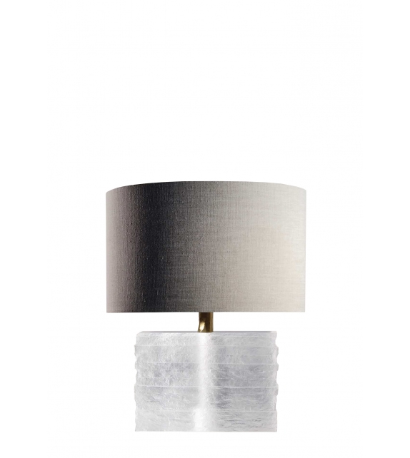 Crystal Strata Porta Romana Table Lamp