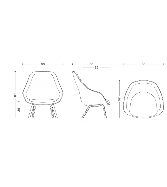 About a Lounge Chair AAL 93 Hay Poltrona