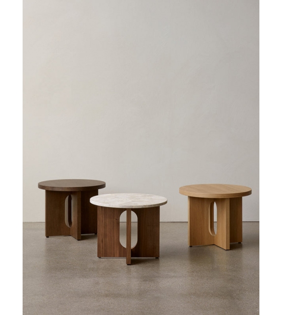 Androgyne Wood Menu Side Table