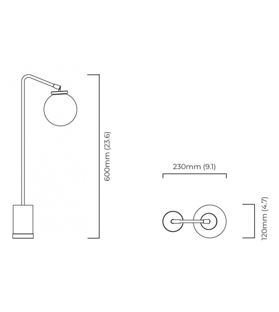 Array CTO Lighting Lampe de Table