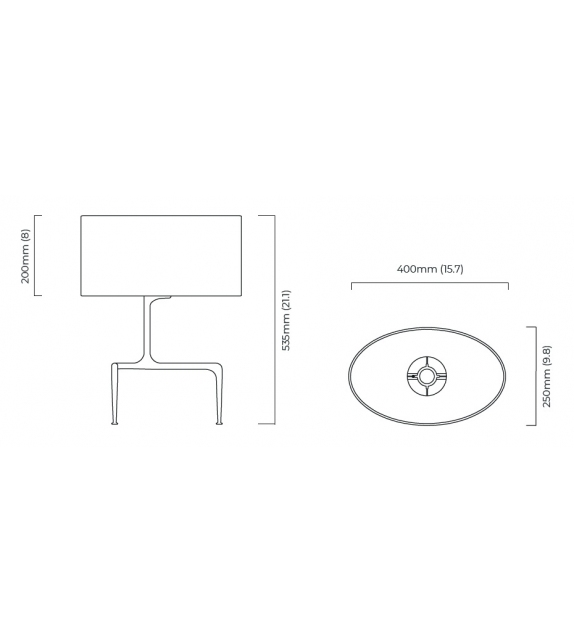 Braque CTO Lighting Tischleuchte