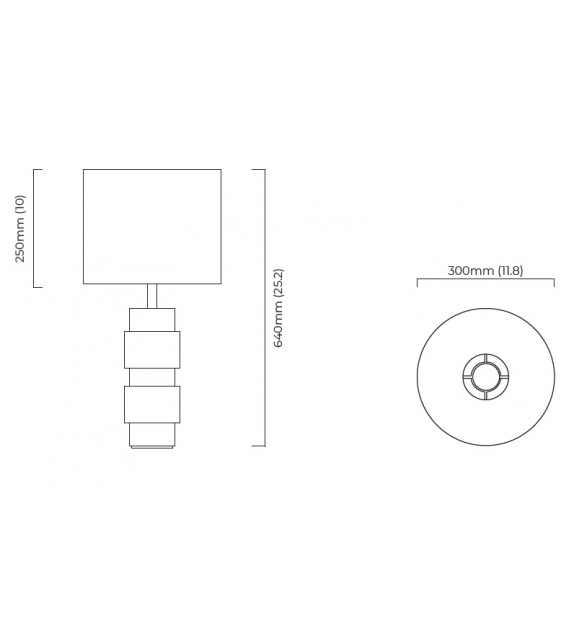 Ring CTO Lighting Lampada da Tavolo