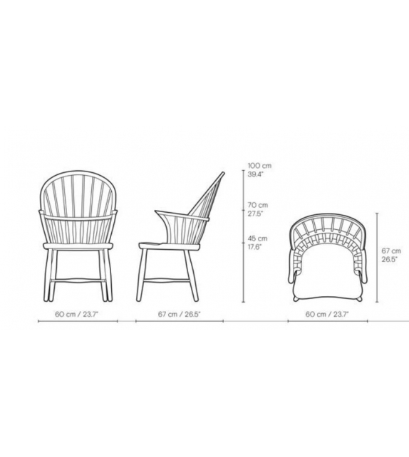 FH38 Windsor Chair Carl Hansen & Søn