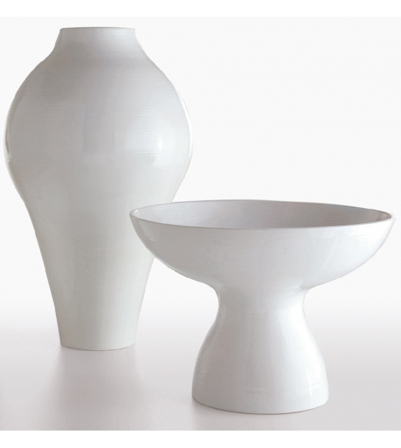 Vase White Collection B&B Italia Outdoor - Milia Shop