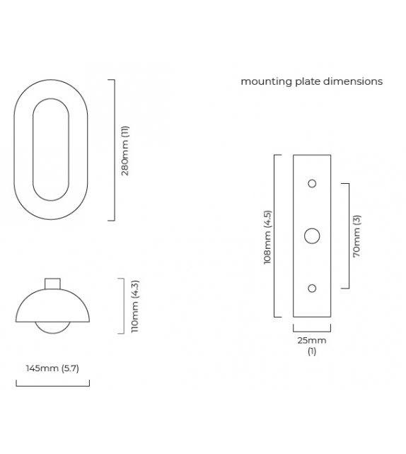 Capsule CTO Lighting Wandleuchte