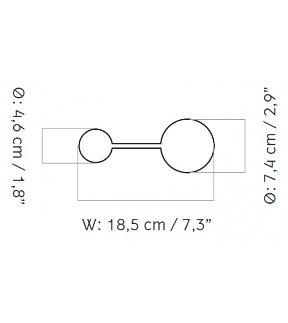 Afteroom Small Menu Coat Hanger