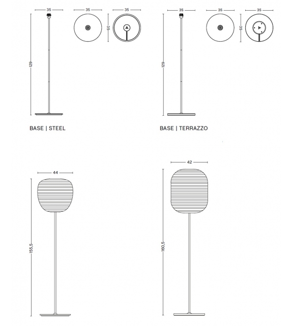 Common Hay Floor Lamp