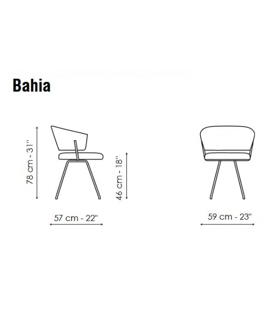 Bahia S Bonaldo Chaise