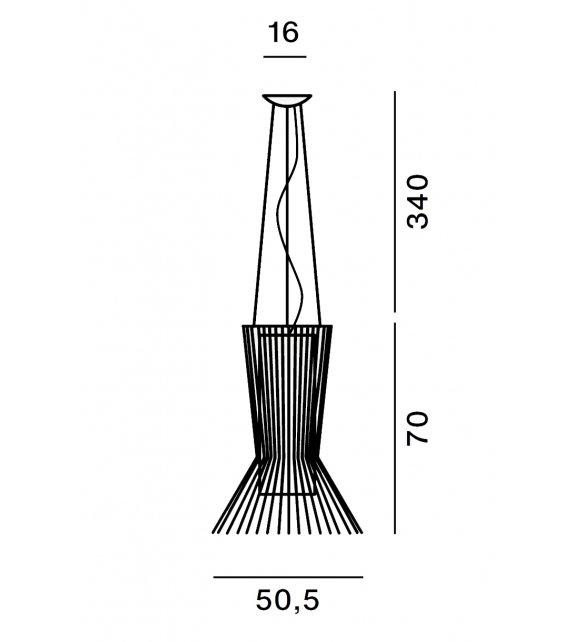 Allegretto Vivace Foscarini Suspension