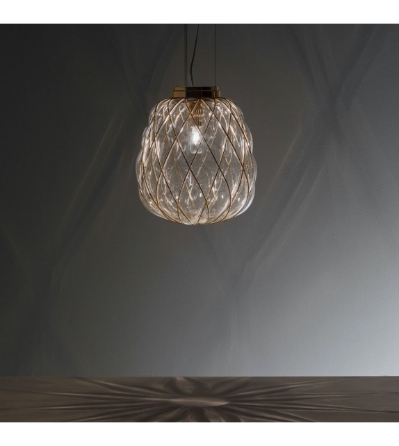 Pinecone Fontana Arte Suspension Lamp