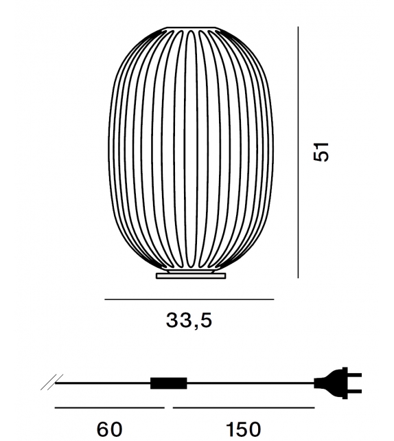 Plass Media Foscarini Tischleuchte