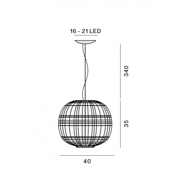 Tartan Foscarini Suspension