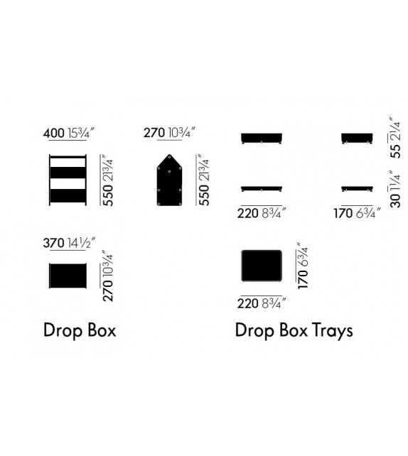 Drop Box Vitra Ablagefach