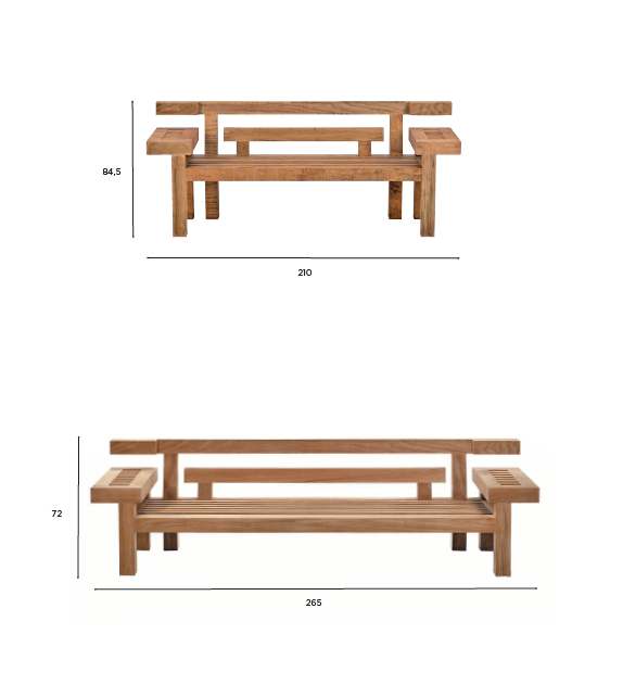 Nara Royal Botania Bench