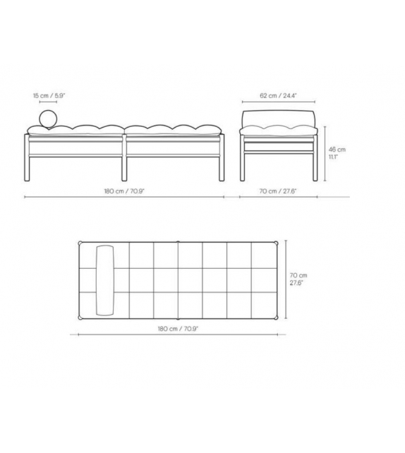 OW150 Carl Hansen & Søn Bain De Soleil