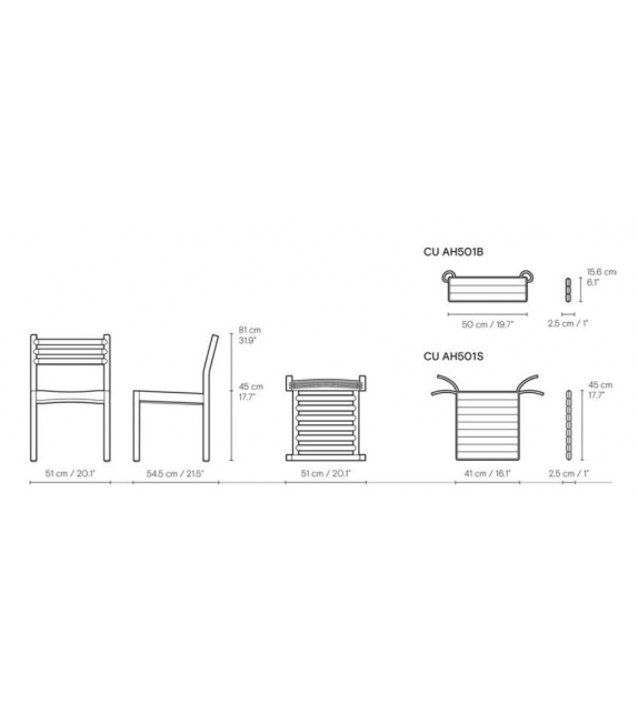 CH20 Elbow Carl Hansen & Søn Sedia