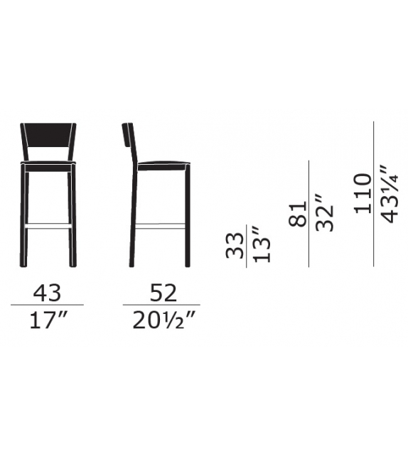 Alex 2.0 Enrico Pellizzoni Stool