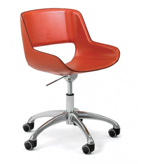 Amaranta 5 Enrico Pellizzoni Swivel Chair with Castors