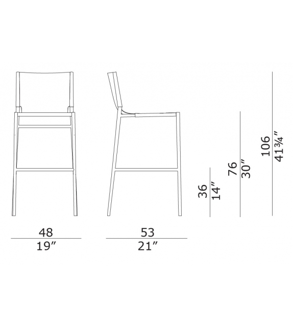 Elena Enrico Pellizzoni Tabouret