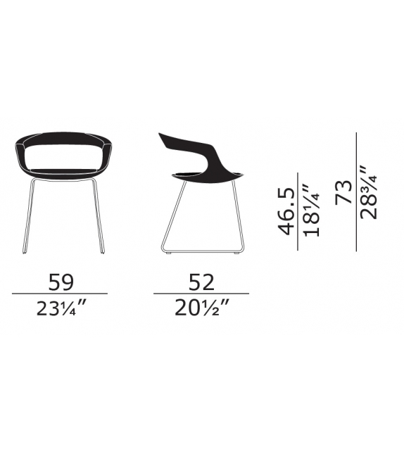 Frenchkiss Slitta Enrico Pellizzoni Chair