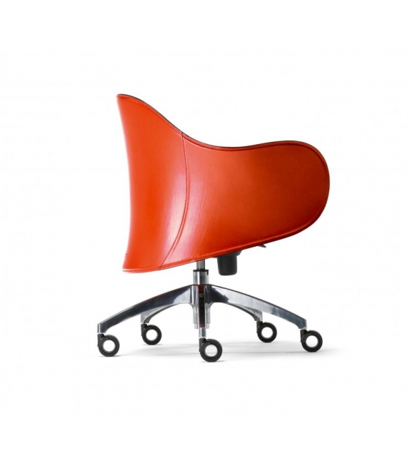 Lopod Enrico Pellizzoni Swivel Armchair with Castors