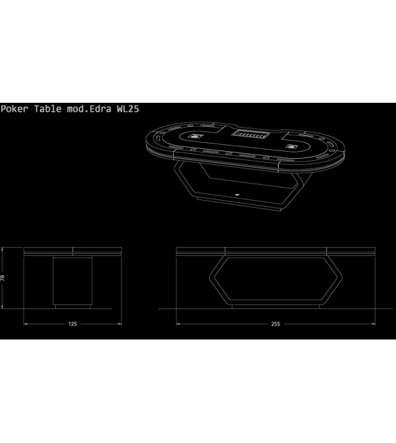 Edra Cavicchi Tavolo da Poker