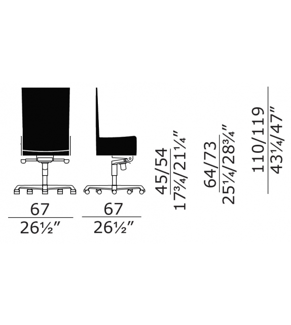 Pasqualina Alta Enrico Pellizzoni Swivel Armchair