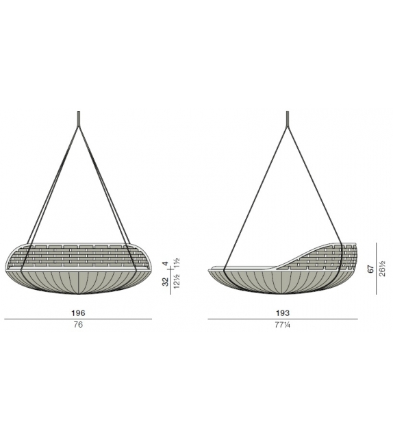 Swingrest Hanging Lounger Dedon