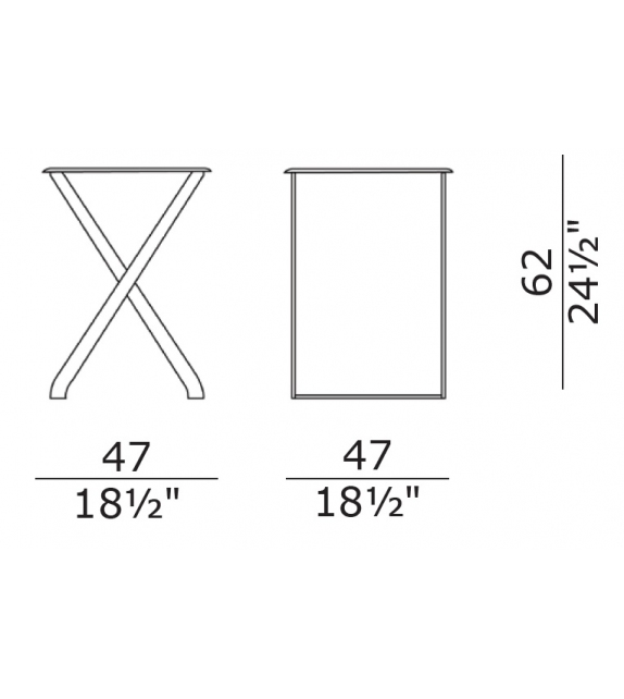Crossover Enrico Pellizzoni Side Table