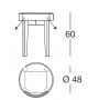 Ring Longhi Nachttisch