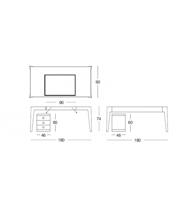 Gorky Longhi Desk