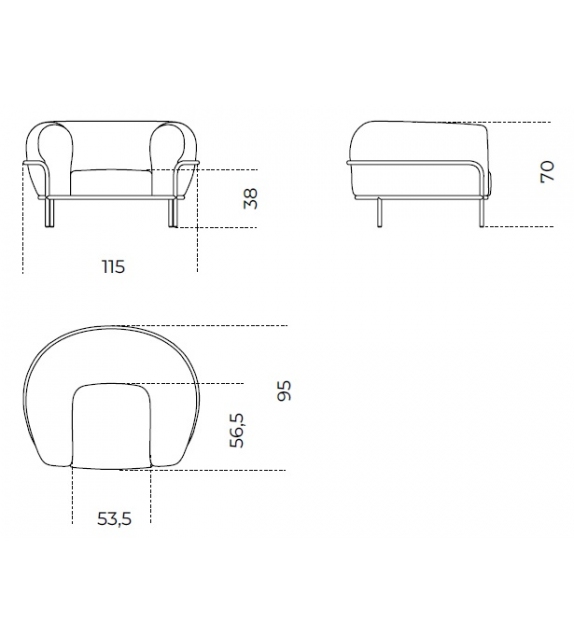 Sophie Gallotti&Radice Fauteuil