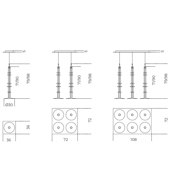 Narghilé Gallotti&Radice Suspension