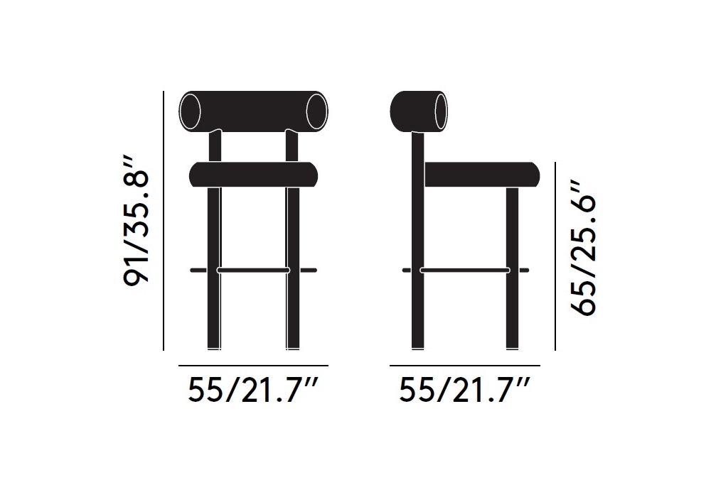 Fat Stool Tom Dixon - Milia Shop