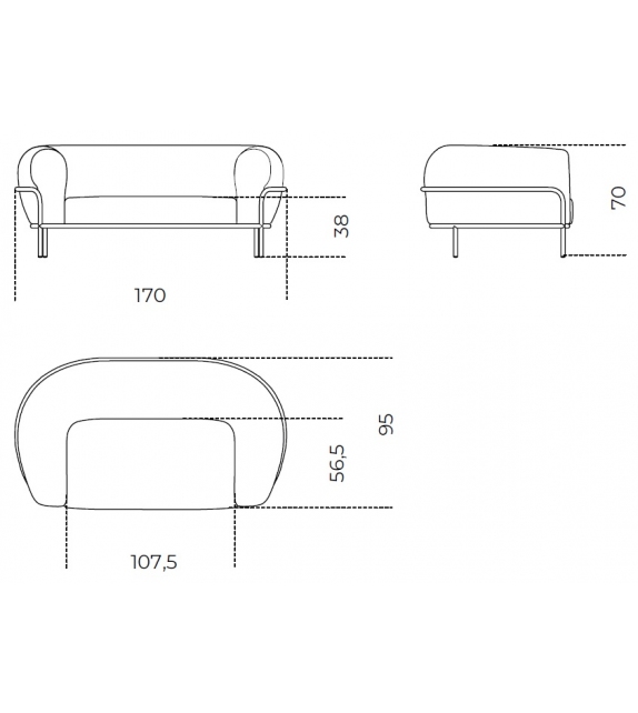 Sophie Gallotti&Radice Settee